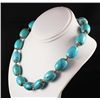 Image 2 : Big Bold Statement Turquoise Necklace