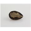 Image 1 : Smoky Topaz Loose Gemstone Pear Cut 18.92 ct