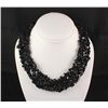 Image 2 : Woven Multi-Strand Natural Chip Beads Necklace