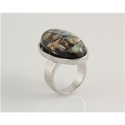 Retro Vintage Boro Semi Precious Mens Ring