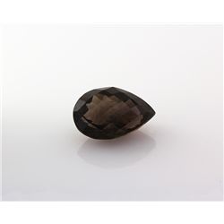 Smoky Topaz Loose Gemstone Pear Cut 35.93 ct