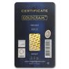 Image 1 : 2.5 gram Istanbul Gold Refinery Bar (In Assay) .9999 Fi