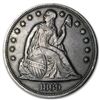 Image 1 : 1869 Liberty Seated Dollar - Very Fine