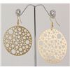 Image 2 : Fashion Dashing Gold Plated Dangling Hook Earring