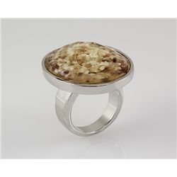 Retro Vintage Boro Semi Precious Mens Ring