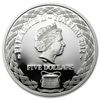 Image 1 : Tokelau 2012 Proof Silver $5 Ship - HMS Dolphin