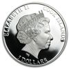 Image 1 : Cook Islands 2013 Proof Silver $5 Chelyabinsk Meteorite
