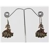 Image 1 : Natural Stone Antique Design Dangle Earring