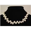 Image 1 : 273.68CTW 18" WHITE FRESHWATER PEARL NECKLACE METAL LOC