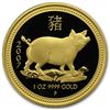 Image 1 : 2007 Proof Gold Year of the Pig Lunar 3-Coin Set (Serie