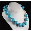 Image 1 : Big Bold Statement Turquoise Necklace