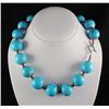 Image 2 : Big Bold Statement Turquoise Necklace