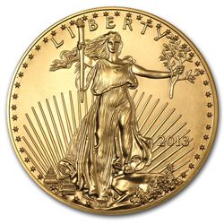 2013 1 oz Gold American Eagle - Brilliant Uncirculated