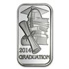 Image 1 : 2014 1 oz Graduation Silver Bar (w/Gift Box &amp; Capsu