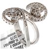 Image 1 : 14K White Gold 0.64ctw Diamond Ring