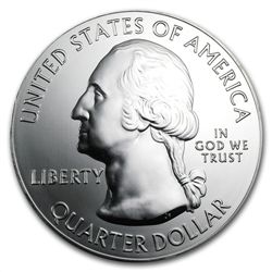 2012 5 oz Silver ATB - Acadia National Park, Maine