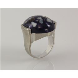 Retro Vintage Boro Semi Precious Mens Ring