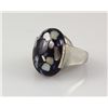 Image 2 : Retro Vintage Boro Semi Precious Mens Ring