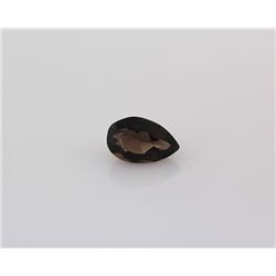 Smoky Topaz Loose Gemstone Pear Cut 14.90 ct