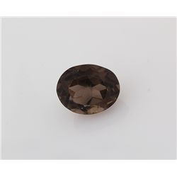 Smoky Topaz Loose Gemstone Oval Cut 20.41 ct