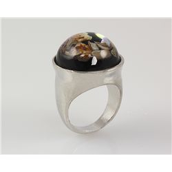 Retro Vintage Boro Semi Precious Mens Ring