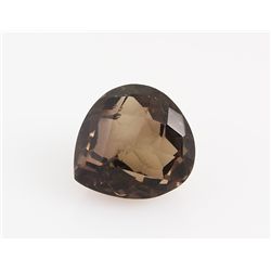 Smoky Topaz Loose Gemstone Pear Cut 26.88 ct