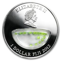 Fiji 2012 Silver $1 Treasures of Mother Nature - Perido