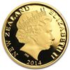 Image 1 : 2014 1/4 oz Gold Proof New Zealand Treasures $10 Kiwi C