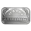 Image 1 : 2014 1 oz Happy Retirement Silver Bar (w/Gift Box &amp;