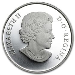 2013 1 oz Silver Canadian $25 Coin - An Allegory