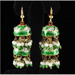 10.00GRAM INDIAN HANDMADE LAKH FASHION EARRING