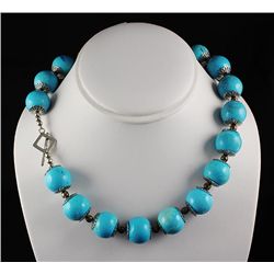 Big Bold Statement Turquoise Necklace