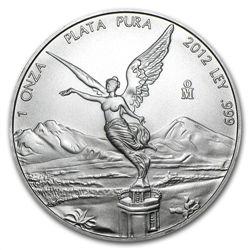 2012 1 oz Silver Mexican Libertad (Brilliant Uncirculat