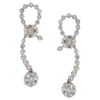 Image 1 : 14K White Gold 1.0ctw Diamond Earrings