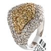 Image 1 : 14K 2Tone Gold 3.51ctw White & Yellow Diamond Ring