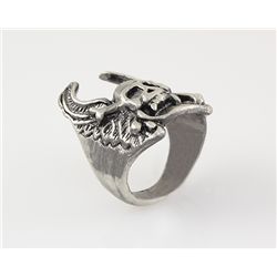 Fashion Mens Jewelry Skull Big Ring