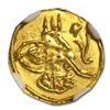 Image 1 : Turkey AH 1/4 Zeri Mahbub Gold Coin MS-63 NGC