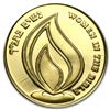 Image 1 : 2009 Israel Ruth Proof Gold Medal AGW .188 oz