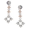 Image 1 : 14K 2Tone Gold 1.18ctw Diamond Earrings