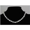 Image 1 : 220.00CTW 16" GRAY FRESHWATER PEARL NECKLACE METAL LOCK
