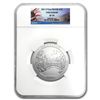 Image 1 : 2011-P 5 oz Silver ATB Chickasaw SP-70 NGC