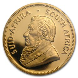 1976 1 oz Gold South African Krugerrand PF-67 CAMEO NGC