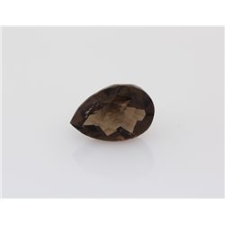 Smoky Topaz Loose Gemstone Pear Cut 18.88 ct