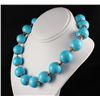 Image 2 : Big Bold Statement Turquoise Necklace