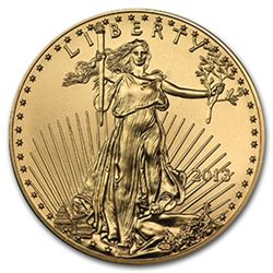 2014 1 oz Gold American Eagle (w/ U.S. Mint Box)