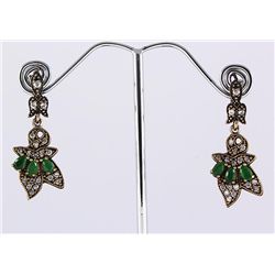 Natural Stone Antique Design Dangle Earring