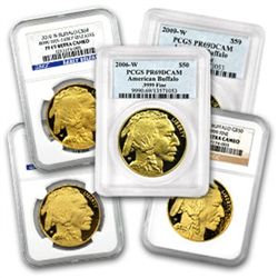 1 oz Proof Gold Buffalo PR-69 PCGS/NGC (Random Year)