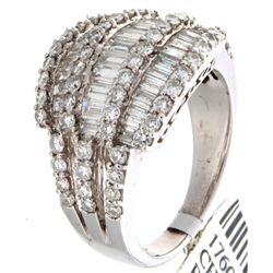 18K White Gold 2.28ctw Diamond Ring