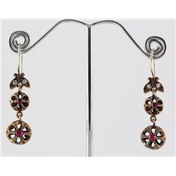 Natural Stone Antique Design Dangle Earring