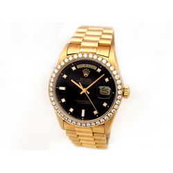 Gents Rolex 18K Yellow Gold Oyster Perpetual Daydate